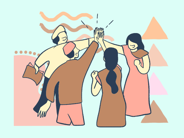 ひらく　閉じる　使い分け